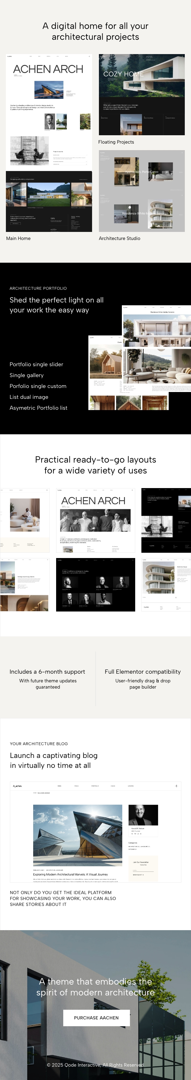 Aachen - Architecture WordPress Theme - 1
